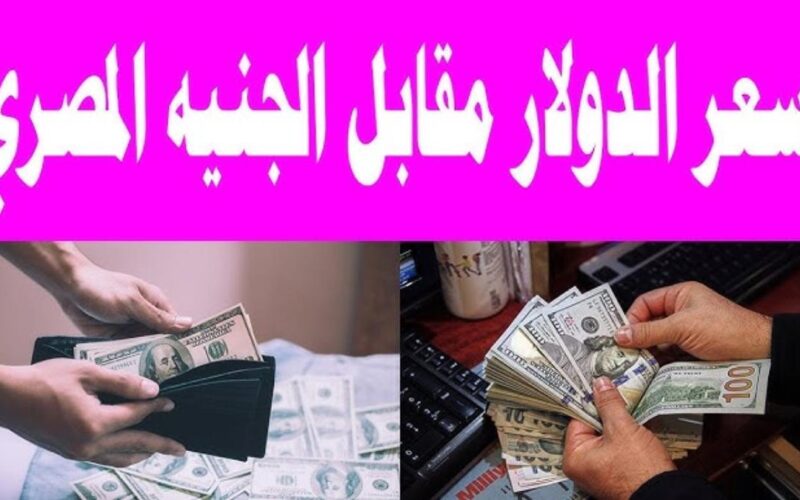 سعر الدولار مقابل الجنيه المصري اليوم الاثنين 10-3-2025 في البنوك والسوق السوداء