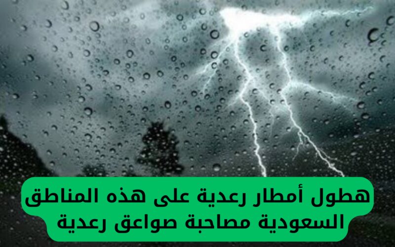 تحذير شديد: المركز الوطني للأرصاد في السعودية يحذر من أمطار غير عادية في هذه المناطق مصحوبة بعواصف رعدية.