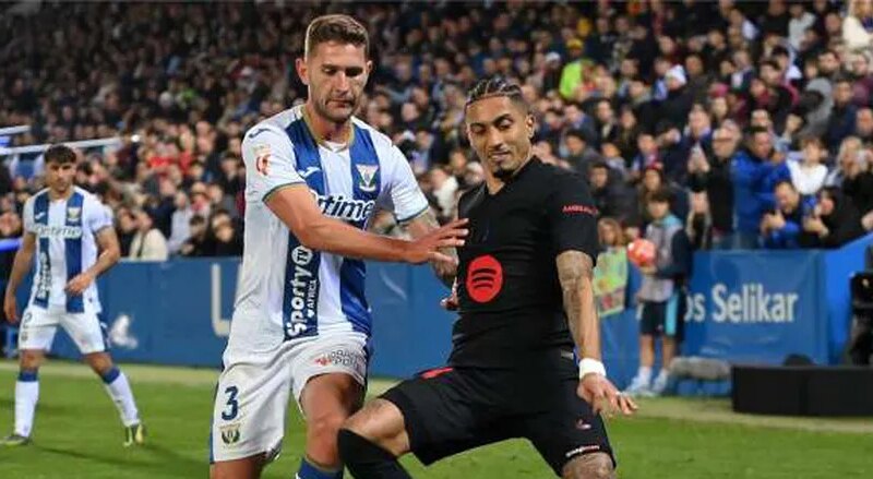 ترتيب الدوري الإسباني بعد انتصار برشلونة على ليجانيس