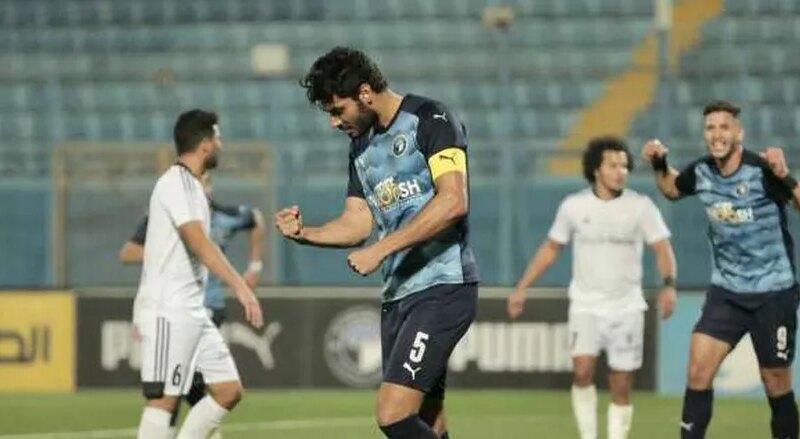 مايلي يحسم مباراة بيراميدز وحرس الحدود في دوري NILE بهدف قاتل