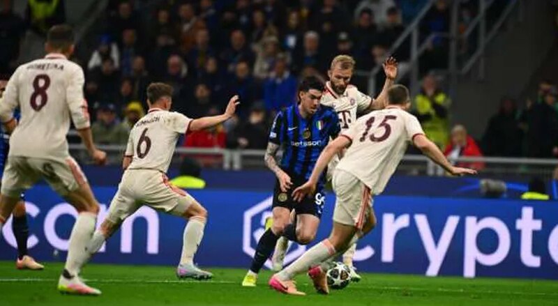 تأهل إنتر ميلان لنصف نهائي دوري أبطال أوروبا بعد إقصاء بايرن ميونخ