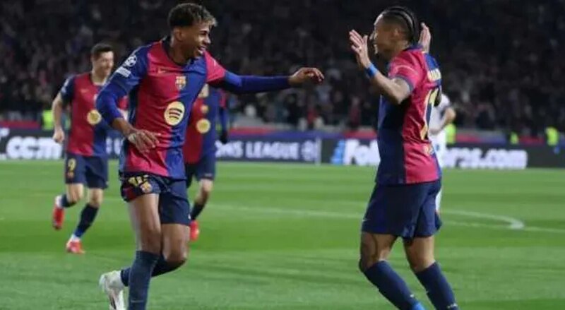 لامين يامال يستبدل في تشكيلة برشلونة ضد سيلتا فيجو في الدوري الإسباني