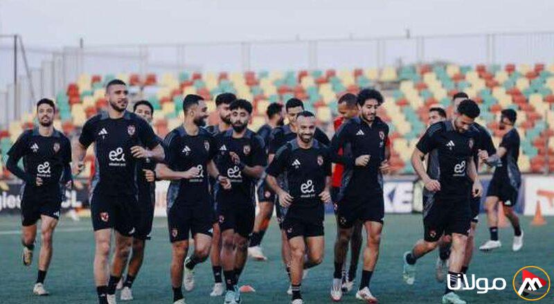 كواليس التدريب الأخير للأهلي قبل مواجهة الهلال السوداني في دوري أبطال أفريقيا
