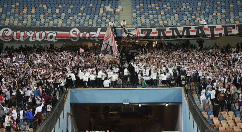 إغماءات بين جماهير الزمالك بعد صدمة الخسارة أمام ستيلينبوش في الكونفدرالية