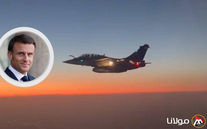 «استقبله طائرات الرافال الحربية».. وصول الرئيس الفرنسي ماكرون إلى مصر