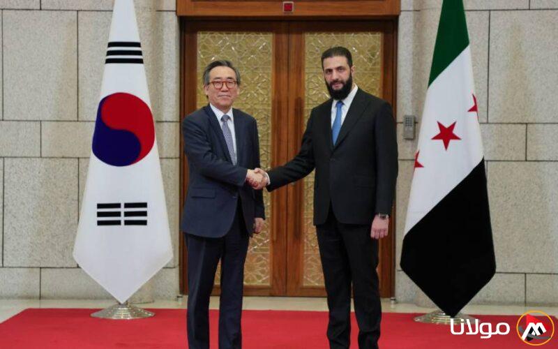 سوريا وكوريا الجنوبية تبرمان اتفاقاً لت establishment diplomatic relations