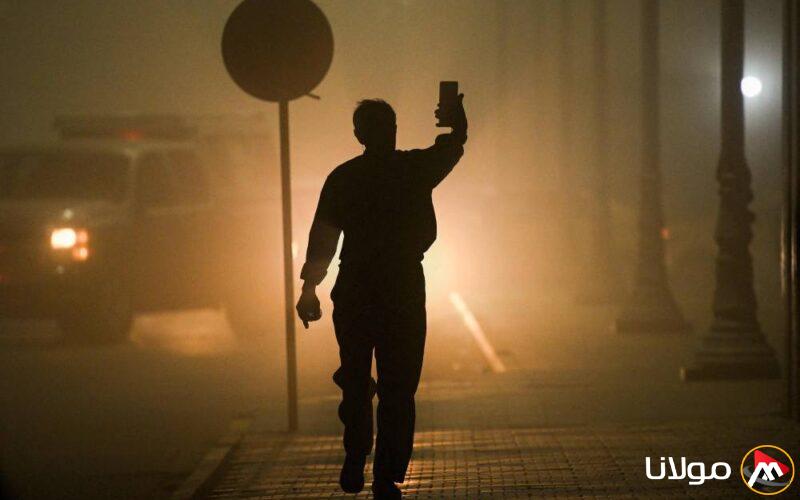 عاصفة رملية تختنق 3747 فردًا في العراق