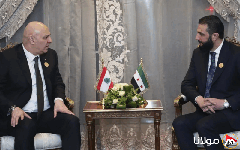 الشرع وعون في قطر خلال زيارتهما الرسمية الأولى