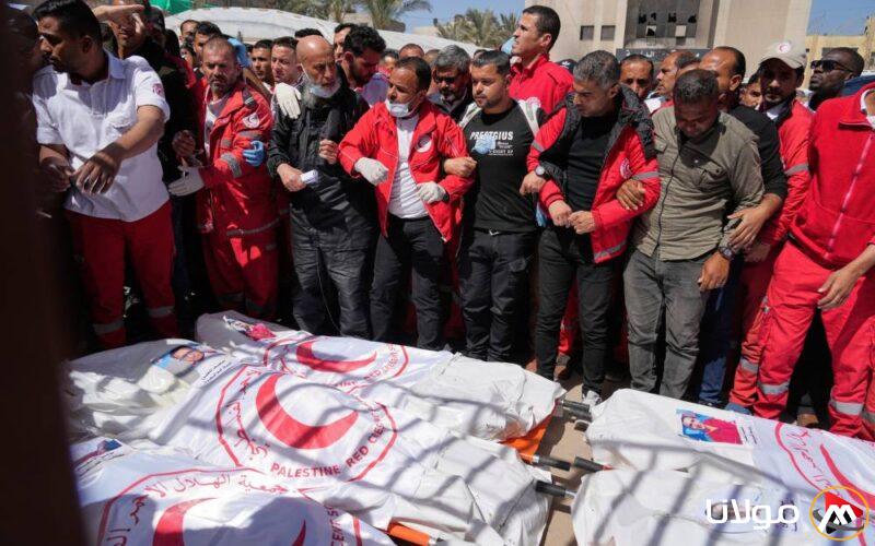 اعترافات حديثة من الجيش الإسرائيلي بشأن وفاة المسعفين في غزة