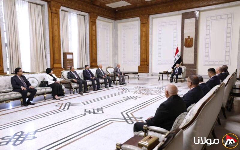الرئيس العراقي يبرز ضرورة تنظيم انتخابات شفافة وعادلة