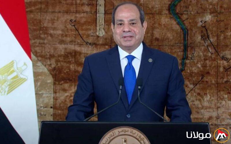 السيسي: مصر تمثل حصنًا قويًا ضد محاولات حل القضية الفلسطينية.
