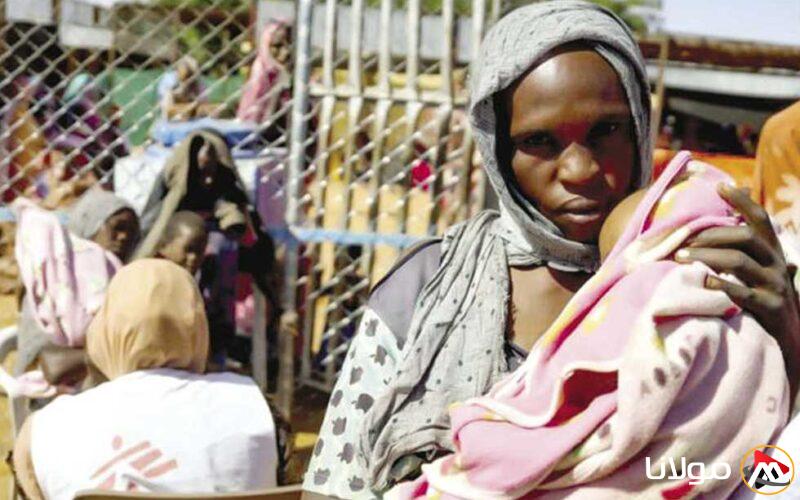 نساء وأطفال في العراء: معاناة السودانيين الفارين من الصراع في الفاشر
