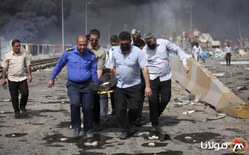 انفجار مرفأ في إيران يسفر عن 25 قتيلاً و800 جريح في مأساة مروعة