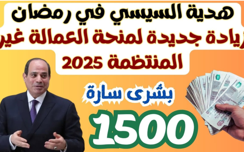 استعلم عن منحة العمالة غير المنتظمة 2025 بسهولة عبر موقع وزارة القوى العاملة بدون الحاجة للنزول من المنزل