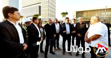 وزير الإسكان يختتم زيارته بتفقد منطقة الأعمال المركزية والحي السكني الخامس R5.
