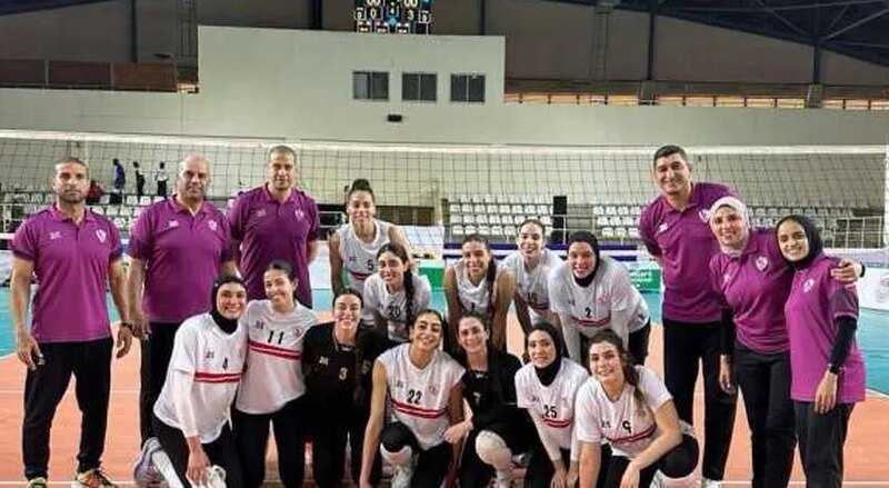 فريق “سيدات الزمالك” يهزم الأهلي بثلاثية ويتوج ببطولة أفريقيا للكرة الطائرة