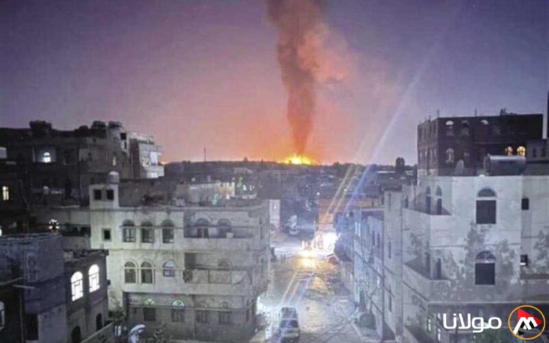 تقارير حوثية: 6 قتلى و20 جريحاً نتيجة قصف أمريكي على صنعاء