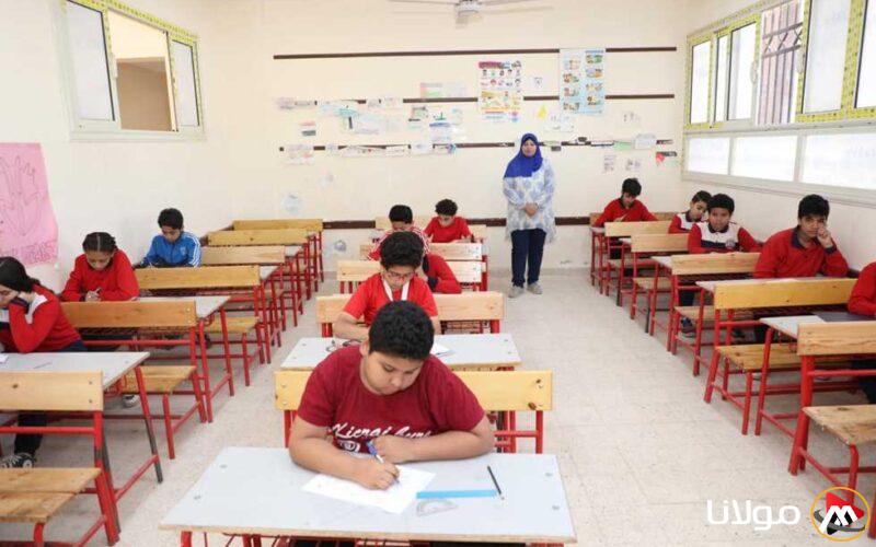 جدول اختبارات المرحلة الابتدائية في الجيزة لشهر أبريل 2025