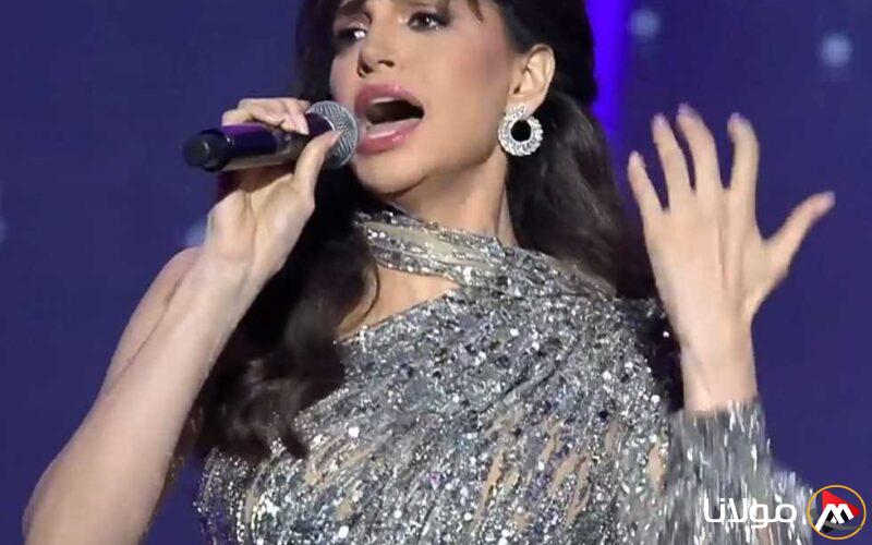غناء بدون ألحان.. آمال ماهر تبهر جمهور حفلها في دبي بتفاعل حماسي كبير