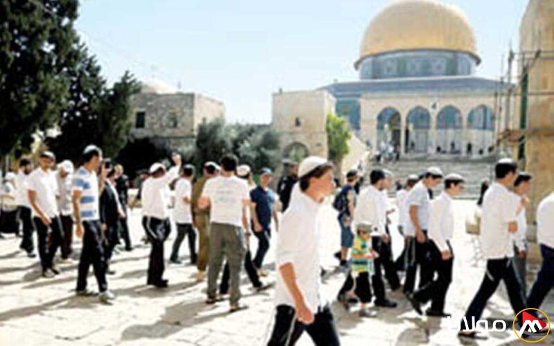 189 مستوطنًا يدخلون إلى المسجد الأقصى.