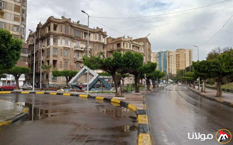 أمطار غير متوقعة تسقط على الإسكندرية.. وأحياء الغرب تتلقى أكبر كمية منها