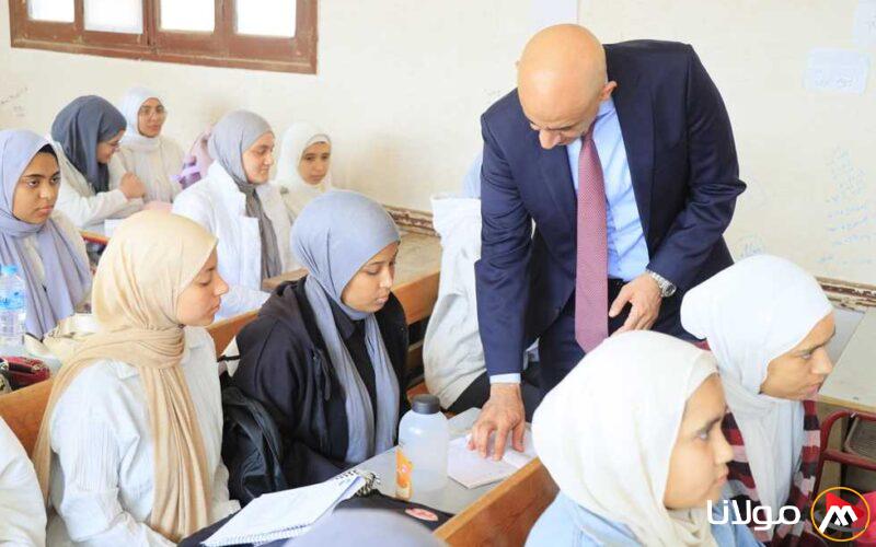 مدير مدرسة الباجور يسلط الضوء على زيارة وزير التعليم