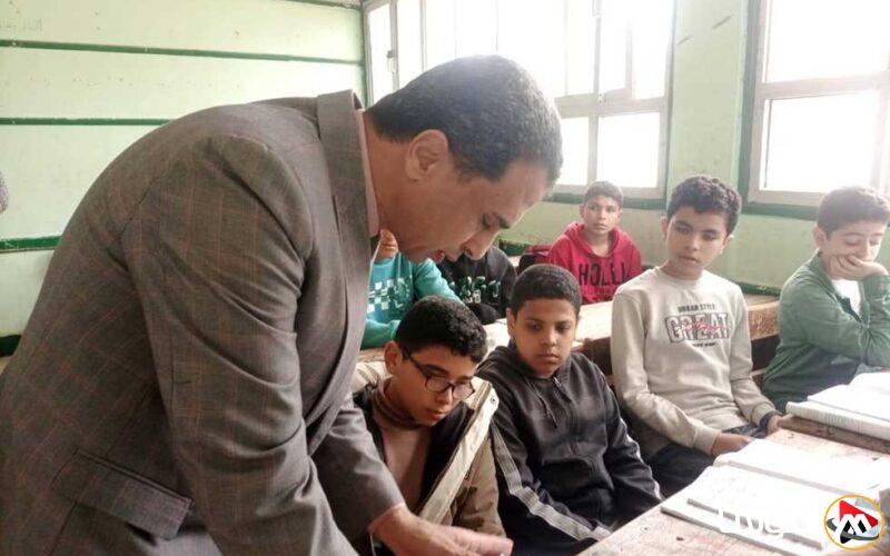 وكيل وزارة التعليم في كفر الشيخ يزور مدارس قلين لمتابعة تقدم العملية التعليمية