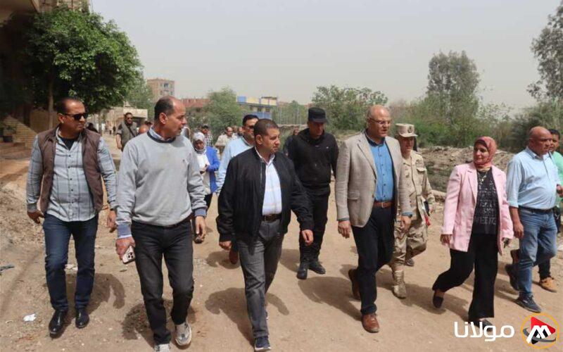 محافظ القليوبية يتفقد خطة تعبيد الطرق في مدينتي قليوب والقناطر الخيرية (تفاصيل)