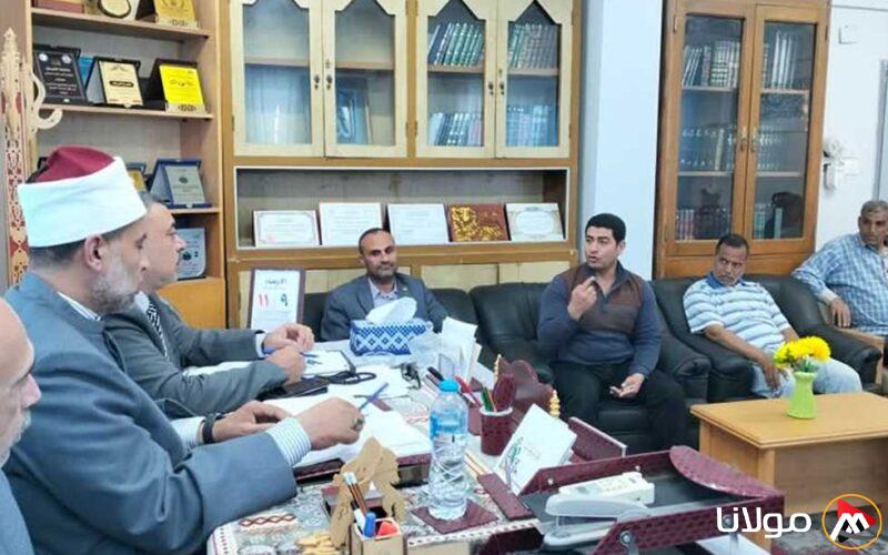 رئيس منطقة شمال سيناء الأزهرية يتولى رئاسة لجنة إجراء المقابلات لرؤساء لجان الشهادة الثانوية