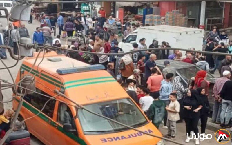 سائق تعرض لوفاة نتيجة غيبوبة سكر أثناء القيادة.. إصابة 6 أشخاص في حادث تصادم بمحافظة الغربية (صور)