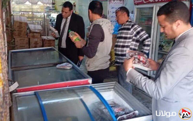إغلاق 556 منشأة غذائية غير مطابقة للمواصفات في المنيا