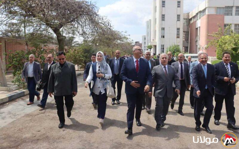 محافظ القليوبية وقادة الصحافة الوطنية يستعرضون آفاق التعاون