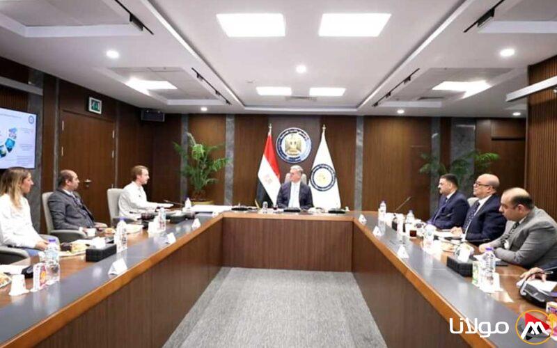 وزير البترول يجتمع مع وفد من «باريك جولد» لمناقشة سبل تعزيز التعاون الاستثماري في مجال التعدين