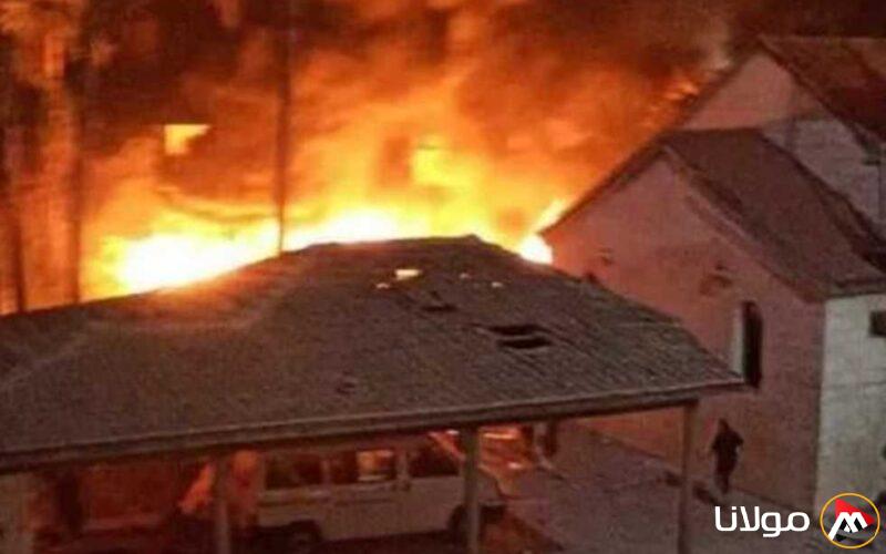 قوات الاحتلال تضرب قسم الطوارئ في المستشفى المعمداني