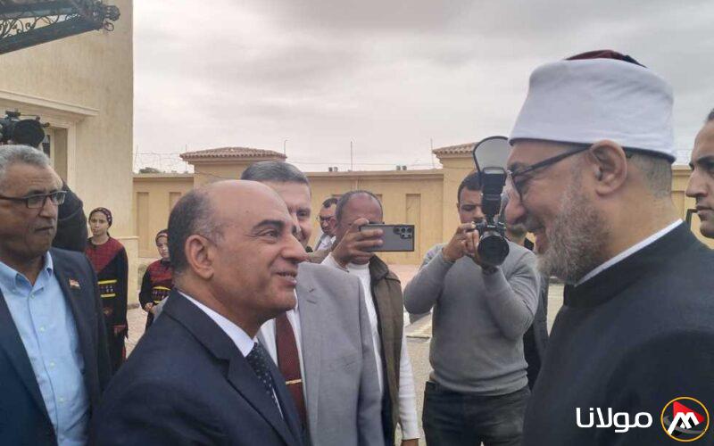 مفتي الجمهورية يزور مدينة العريش