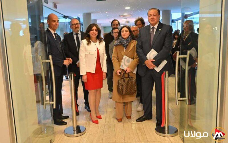 الجهاز المصري لحماية الملكية الفكرية يشارك في مؤتمر الأكاديمية المصرية للفنون في روما