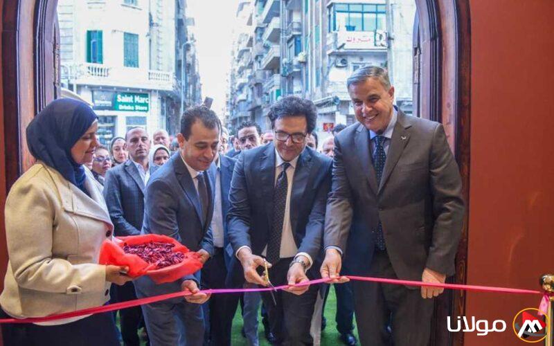 مسرح بيرم التونسي في الإسكندرية يتسع لـ618 مقعدًا.. وزير الثقافة يفتتح المسرح بعد تجديده (صور)