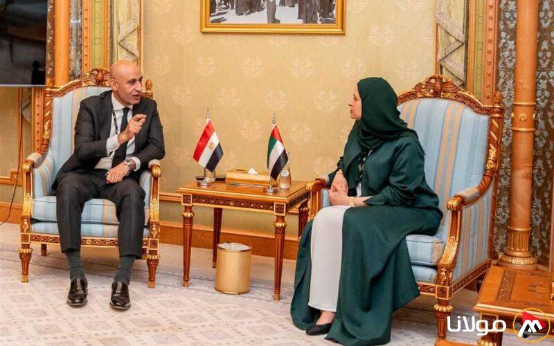 وزير التعليم يتباحث مع نظيرته الإماراتية حول تبادل الخبرات في تدريب المعلمين