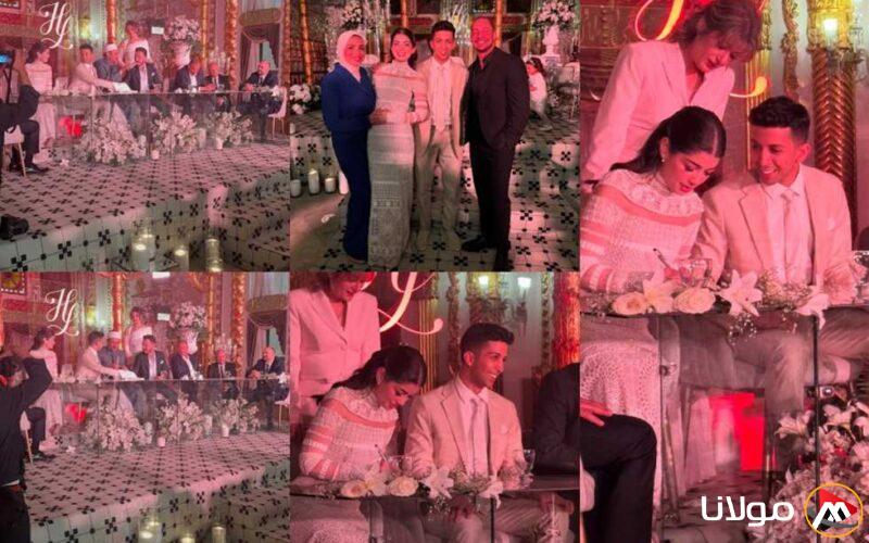 ألبوم صور لحفل زفاف ليلى زاهر وهشام جمال في قصر محمد علي
