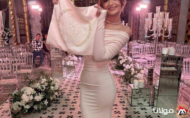 ملك زاهر تُرسل رسالة مؤثرة بعد زواج شقيقتها ليلي: “طفلتي أصبحت كبيرة وصارت عروسة”