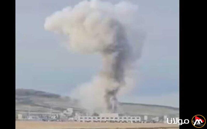 انفجار هائل في مركز اختبار الصواريخ في ولاية أمريكية (فيديو)