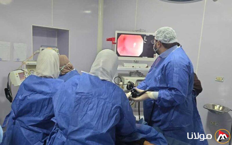 إنقاذ حياة طفل في مستشفى أبوكبير بالشرقية بعد 18 ساعة من ابتلاعه عملة معدنية