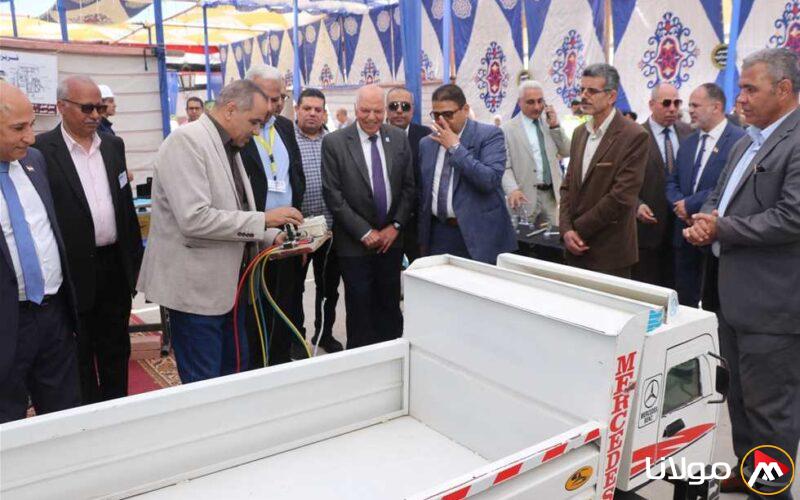 نقيب المعلمين يشارك في نشاطات معرض “اصنع وابدع” للتعليم الفني في القاهرة