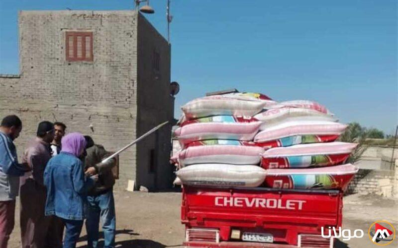 إمداد 1222 طن من القمح إلى الصوامع ومواقع التخزين في منطقة الشرقية