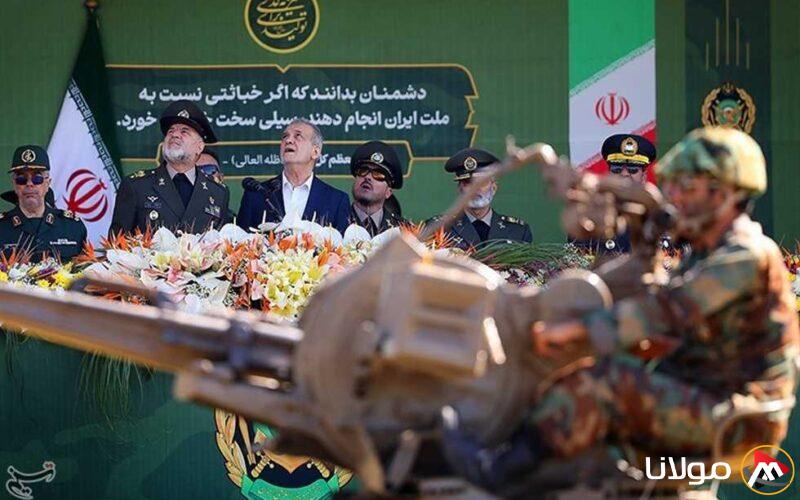 رئيس إيران يعلن تحقيق الاكتفاء الذاتي في صناعة المعدات العسكرية