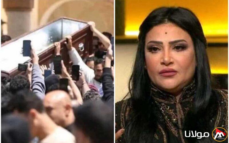 بسبب تصوير جنازة الراحل سليمان عيد.. بدرية طلبة تعبر عن استياءها: ‘يصورون للربح’