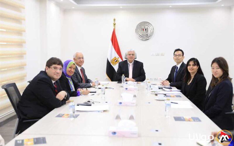 وزير التعليم العالي يلتقي بالجايكا لزيادة عدد المنح الدراسية وتعزيز التعاون