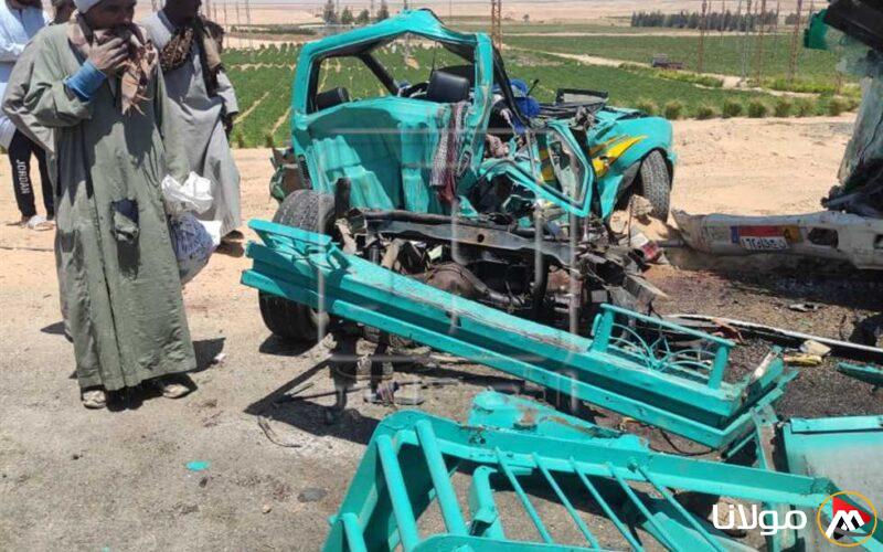 «بوابة مولانا» تكشف عن هوية الضحايا جراء حادث تصادم سيارتين في المنيا (التفاصيل)