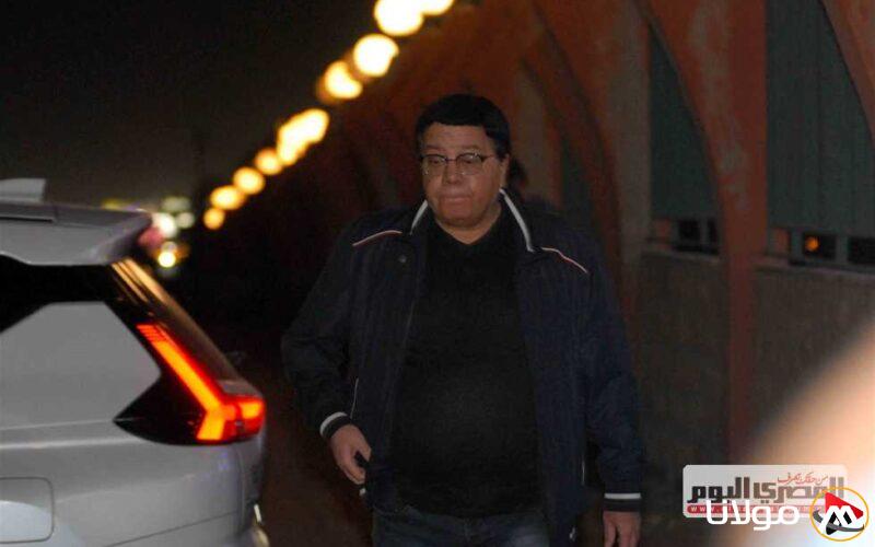 أحمد آدم، هشام ماجد، ويزو، ونرمين الفقي يشاركون في تقديم التعازي لسليمان عيد (صور)