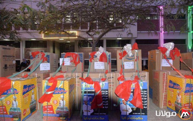 محافظ أسيوط يوزع 58 جهاز عروس هدية من الرئيس للمقبلين على الزواج احتفالاً بعيد المحافظة القومي